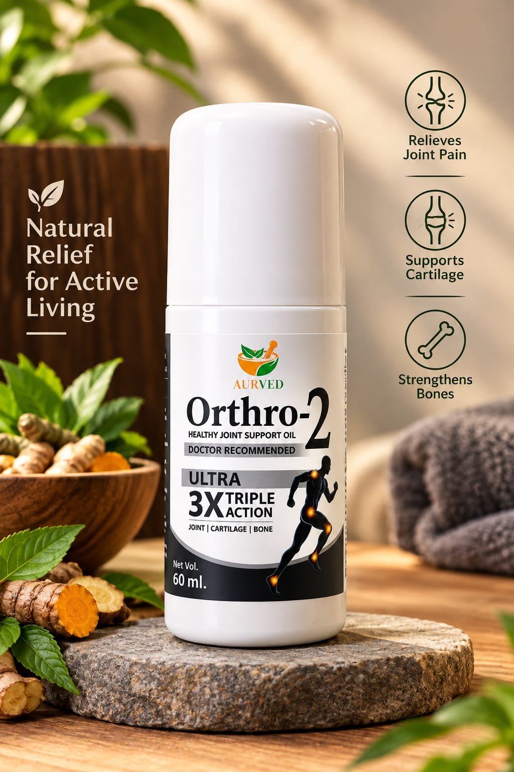 ORTHRO-2 OIL 60 ML