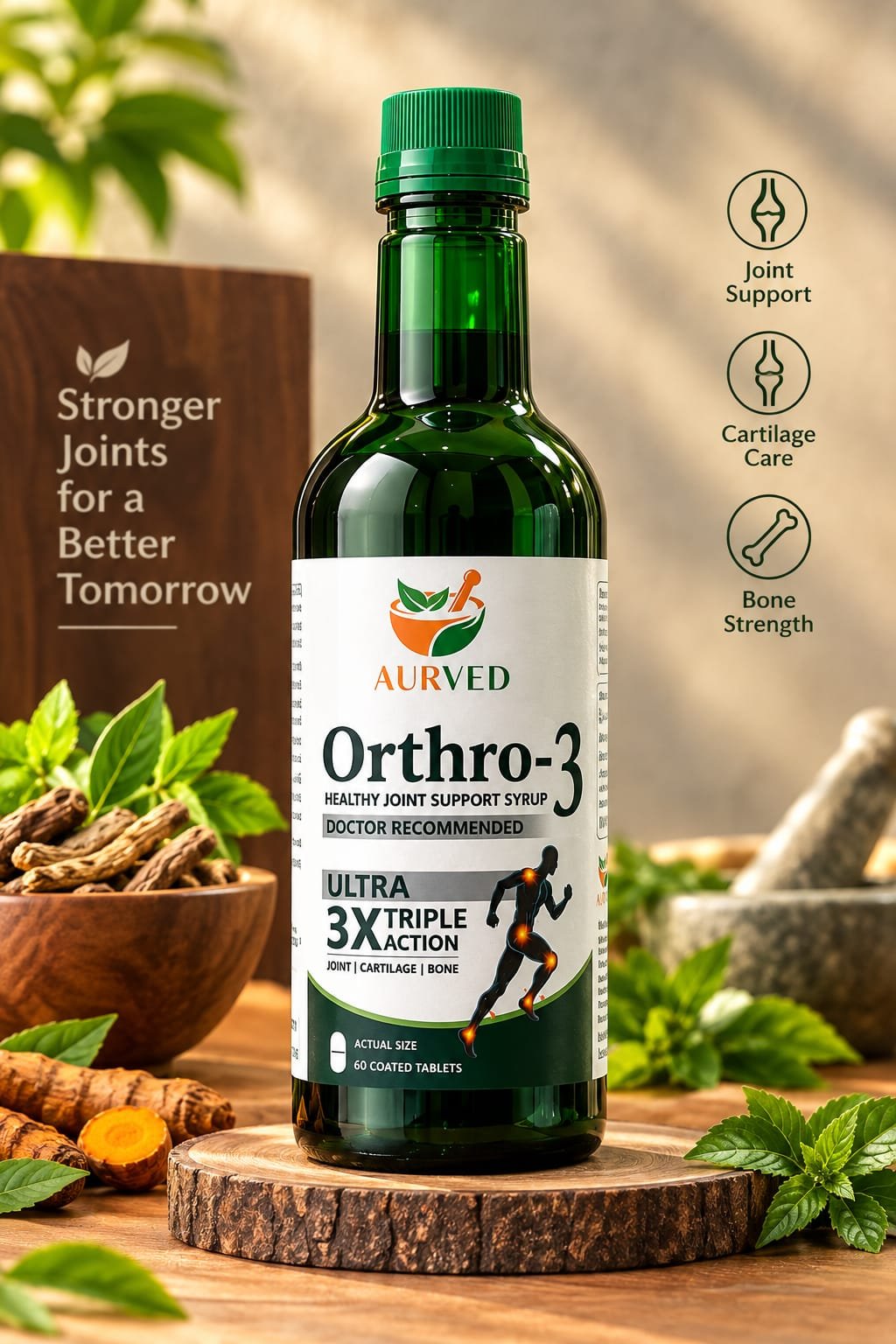 ORTHRO -3 SYRUP 500 ML